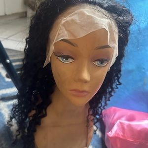 18” Lace Frontal Deep Wave Wig